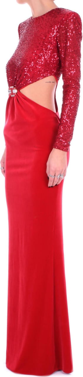 Elisabetta Franchi Red Carpet Dresses Red Rood