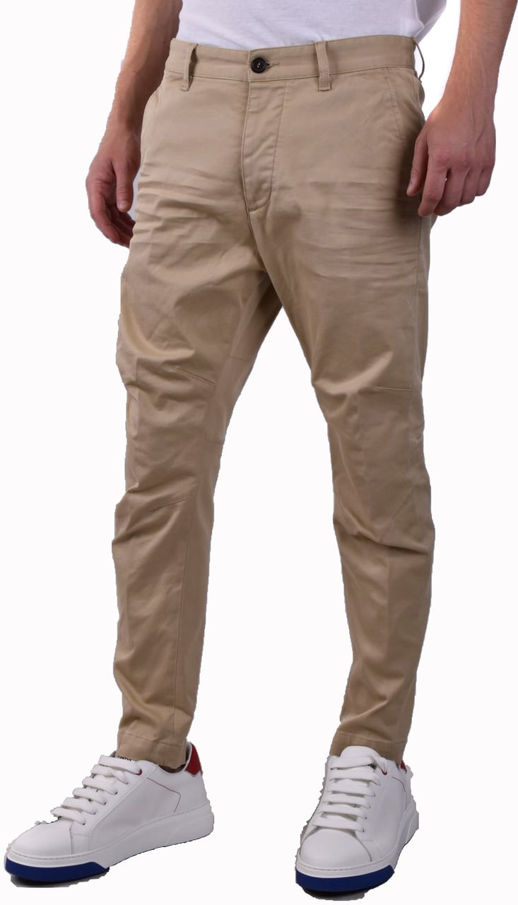 Dsquared2 Trousers Beige Beige