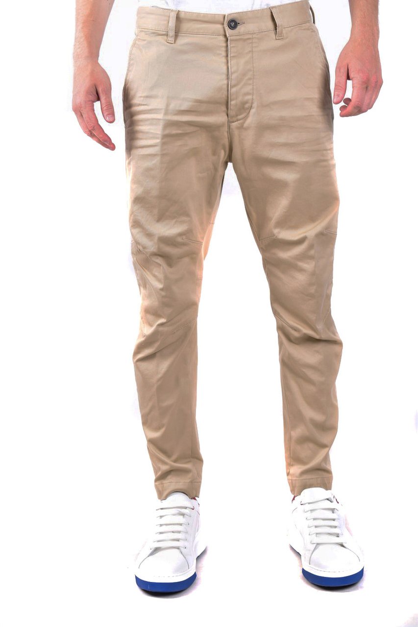 Dsquared2 Trousers Beige Beige