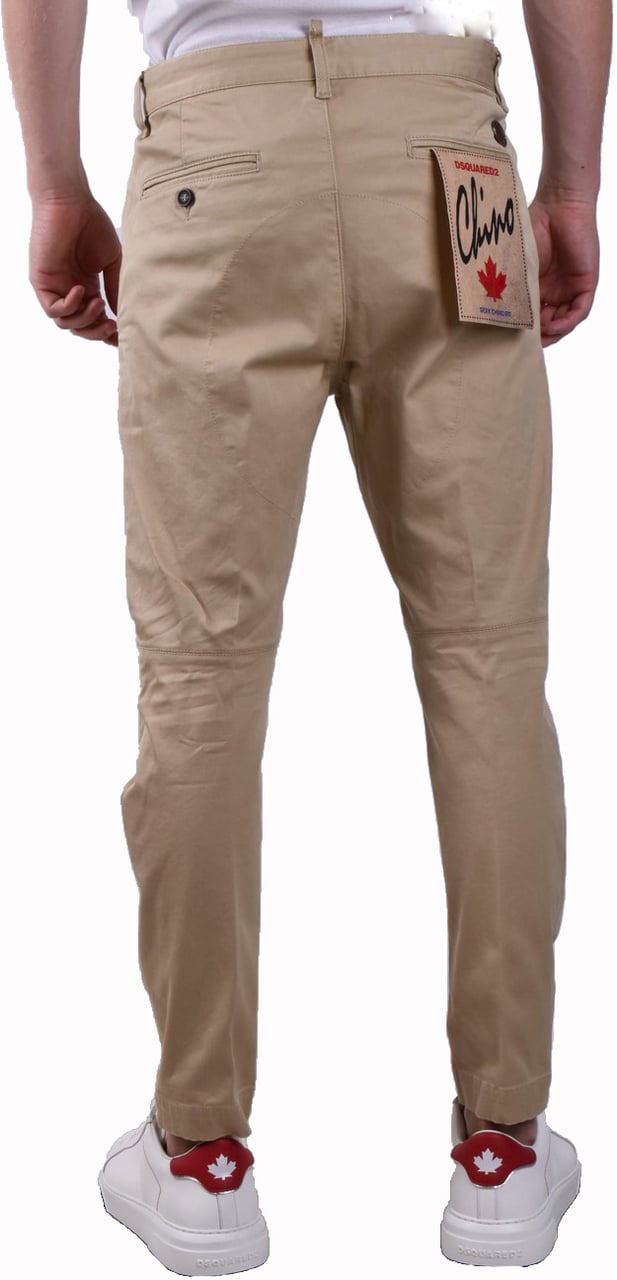 Dsquared2 Trousers Beige Beige