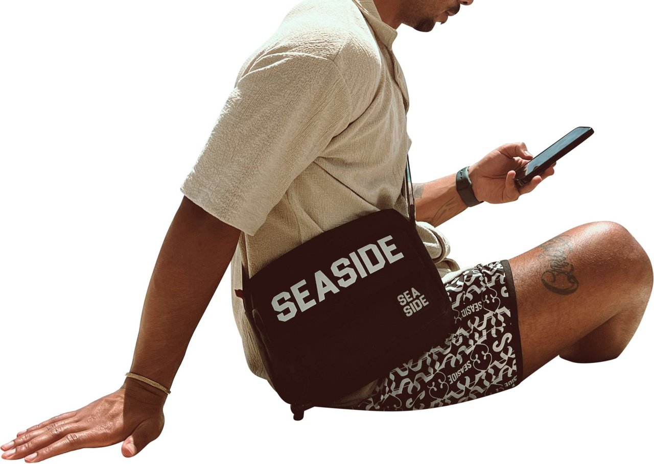 Seaside Seaside 'The One' Messenger Bag - Green Divers
