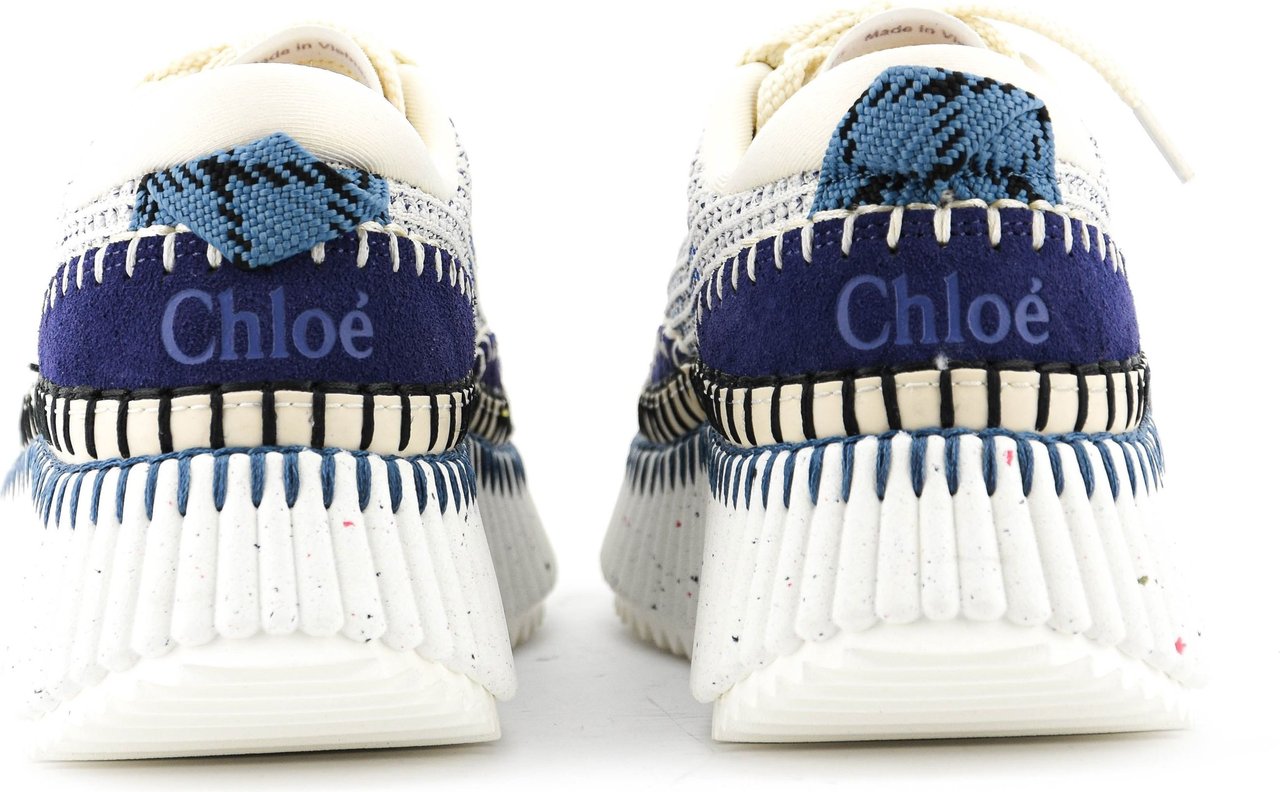 Chloé Nama Sneaker Blue Blauw