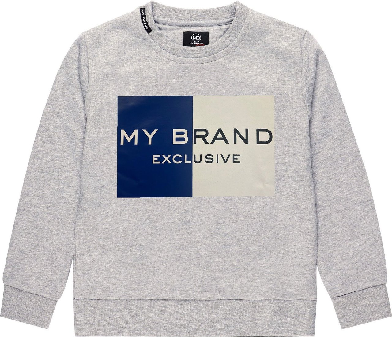 My Brand Mb Logo Sweater Grijs