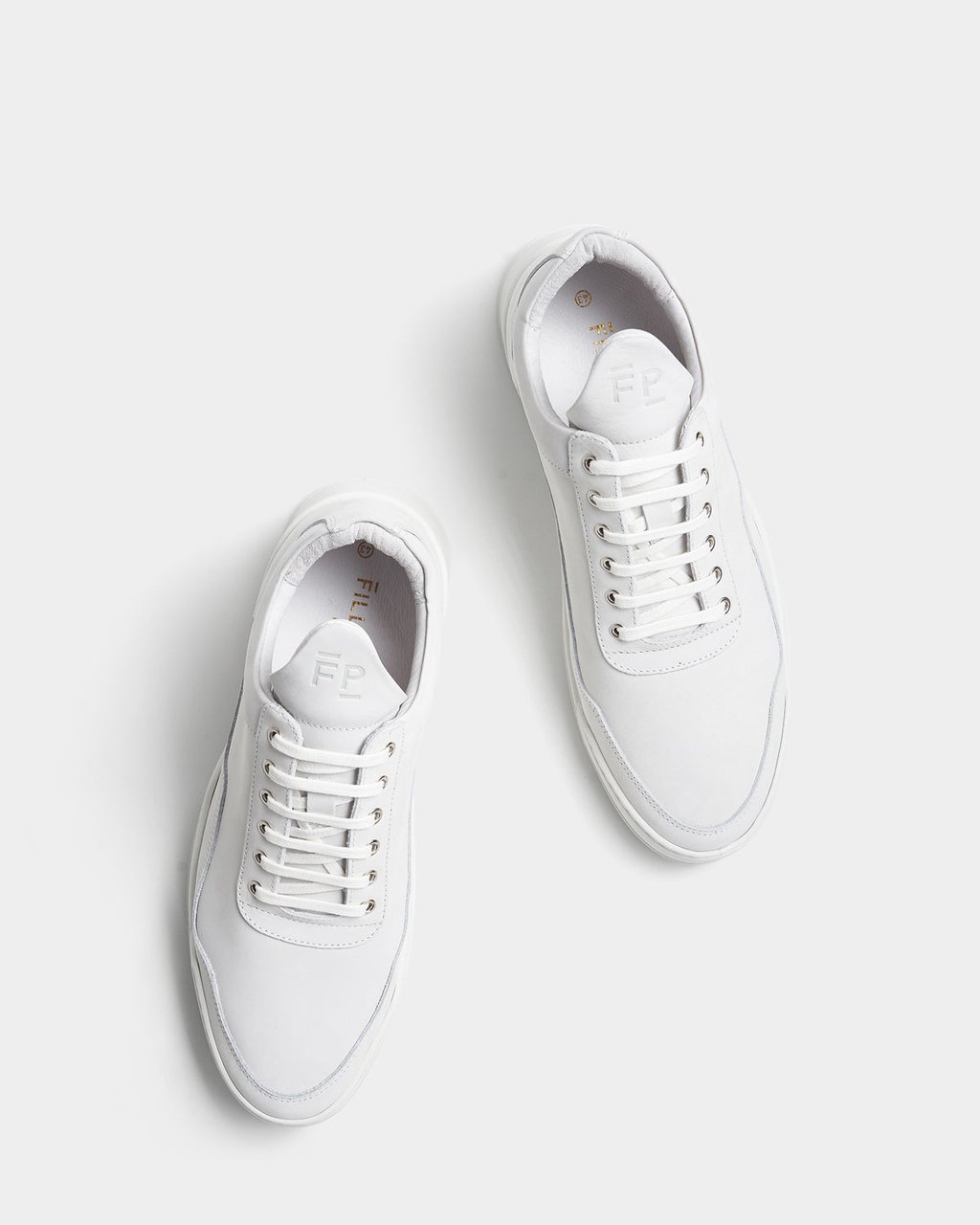 Filling Pieces Low Top Ghost Nappa White Wit