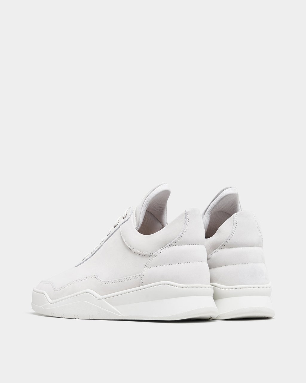 Filling Pieces Low Top Ghost Nappa White Wit