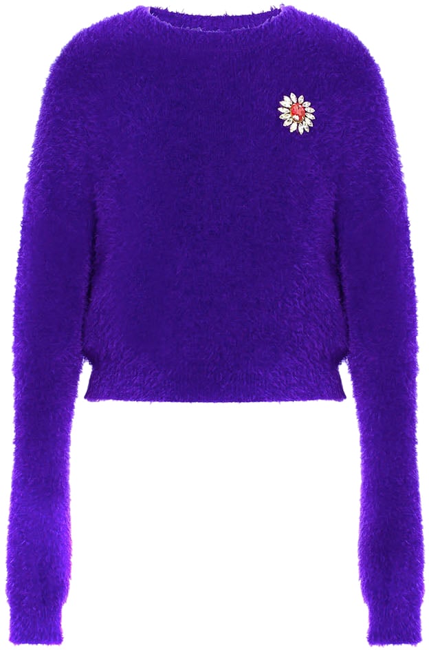 Moschino Sweaters Purple Paars