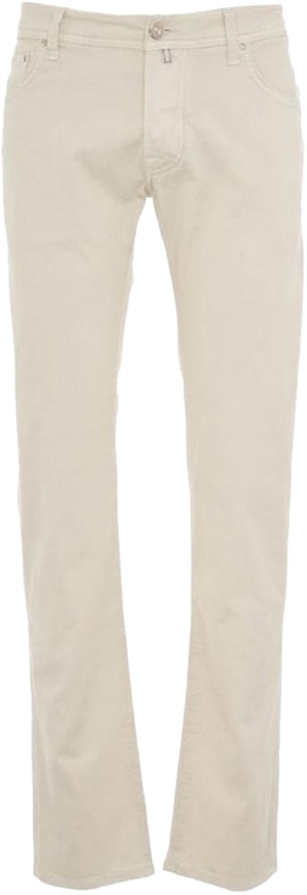 Jacob Cohen Trousers White Wit