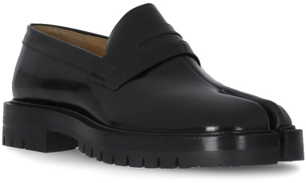 Maison Margiela Flat Shoes Black Zwart