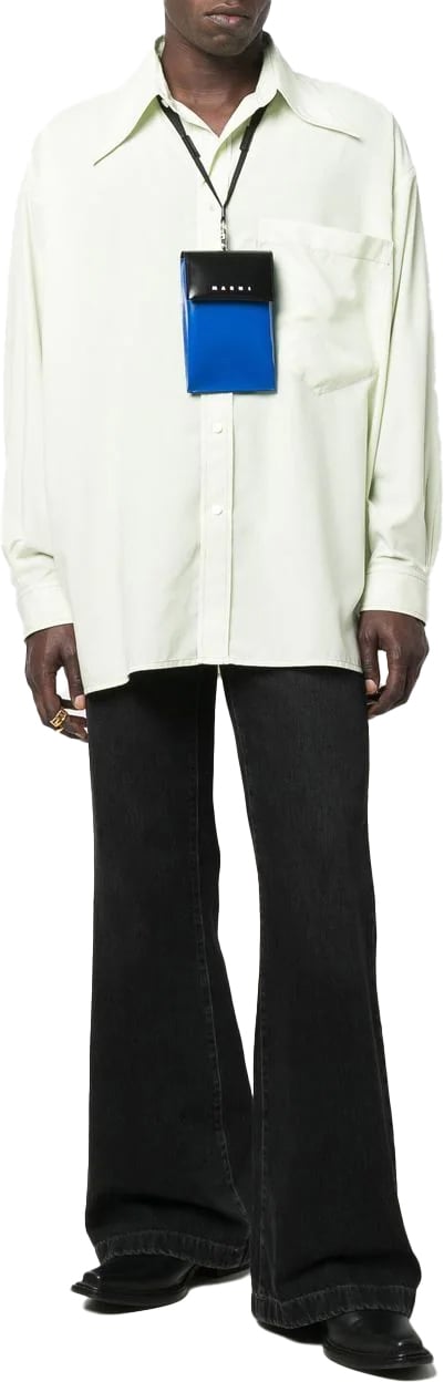 Marni Blauw-zwarte Unisex tas Blauw