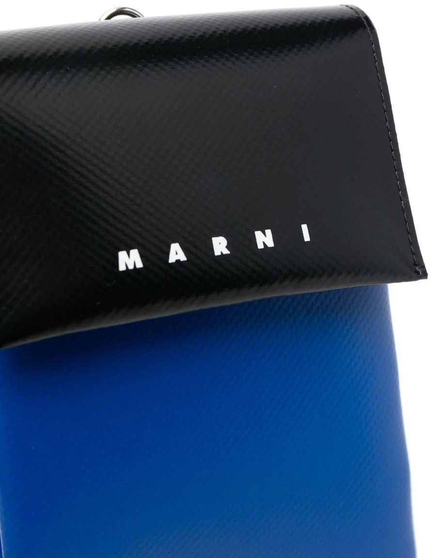 Marni Blauw-zwarte Unisex tas Blauw