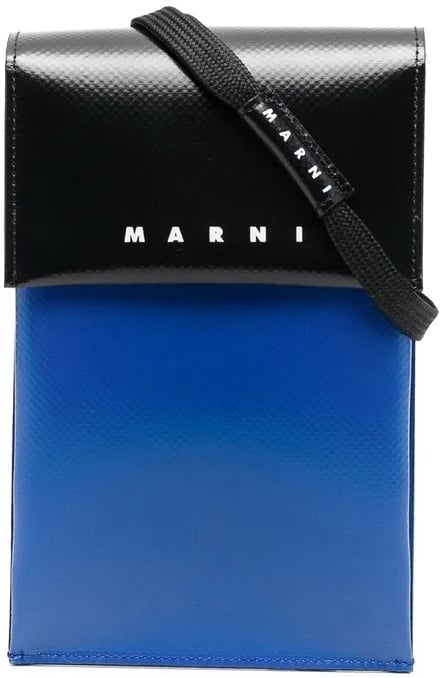 Marni Blauw-zwarte Unisex tas Blauw