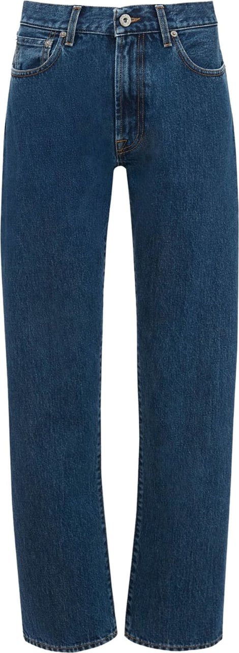 J.W. Anderson high-rise straight-leg jeans Blauw