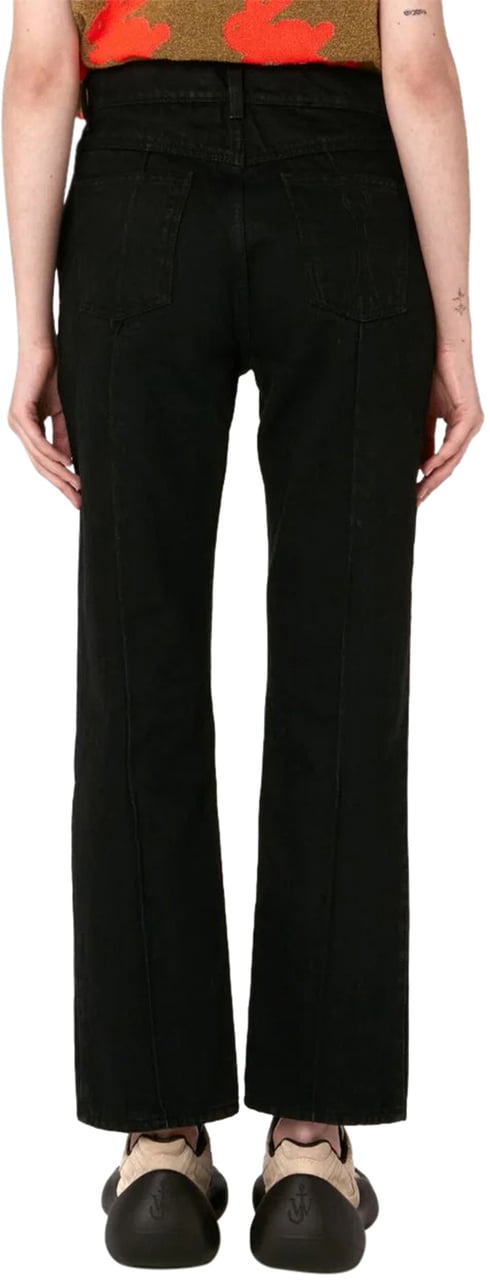 J.W. Anderson padlock-detail slim-fit jeans Zwart