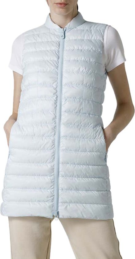 Peuterey Long fitted vest Blauw
