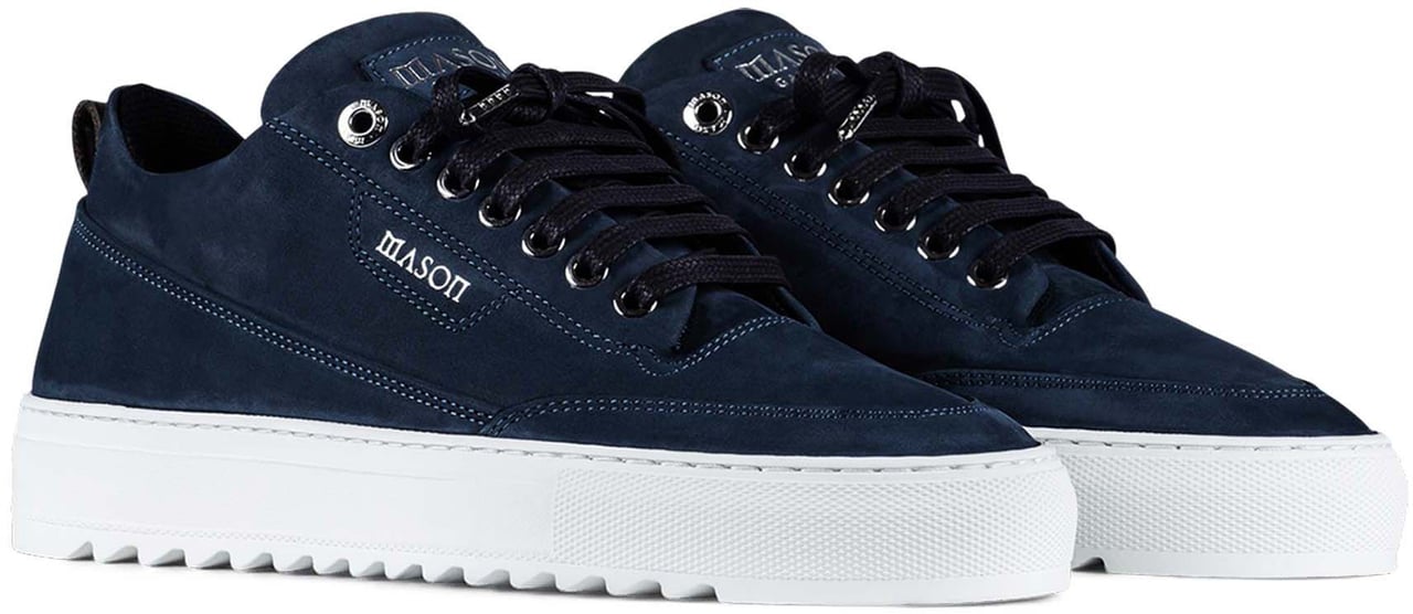 Mason Garments Sneaker Blauw Blauw