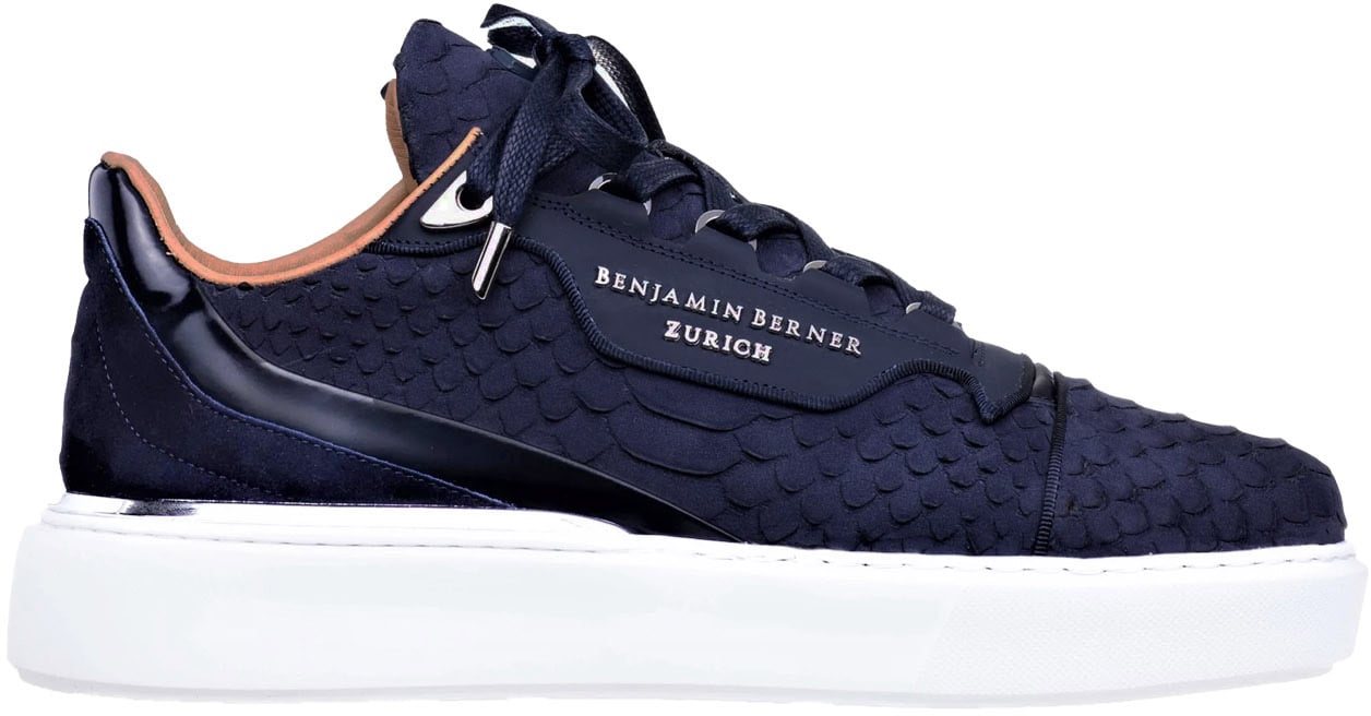 Benjamin Berner Sneaker Blauw Blauw