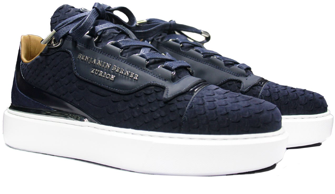 Benjamin Berner Sneaker Blauw Blauw