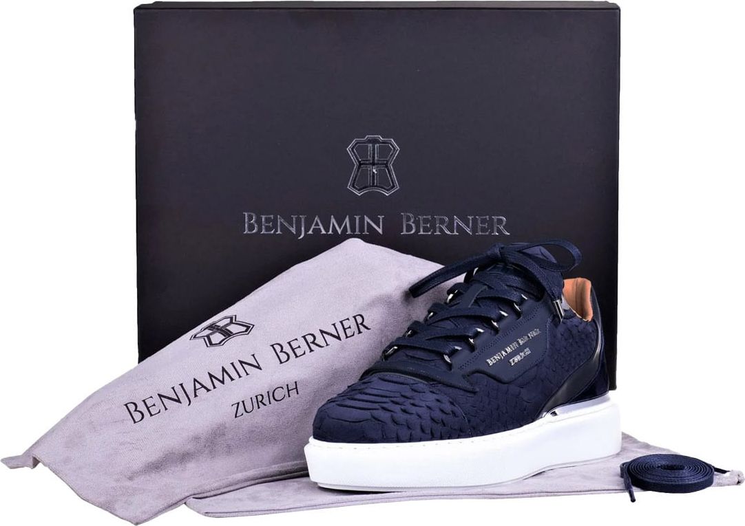 Benjamin Berner Sneaker Blauw Blauw