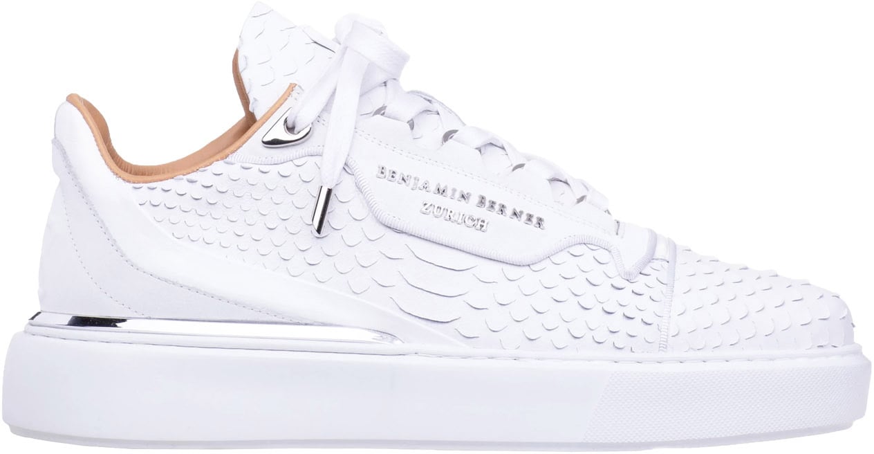 Benjamin Berner Sneaker Wit Wit