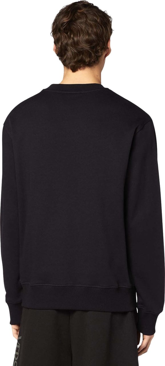 Versace Jeans Couture R Logo Sweatshirt Zwart