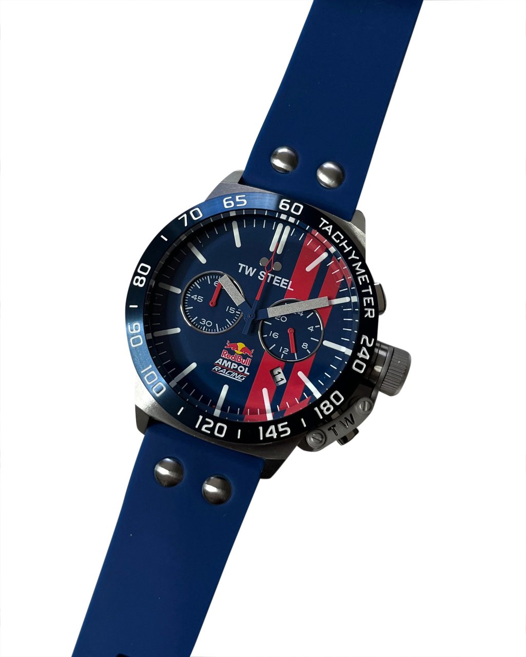 TW Steel CS120 Canteen Red Bull Ampol horloge 45 mm Blauw