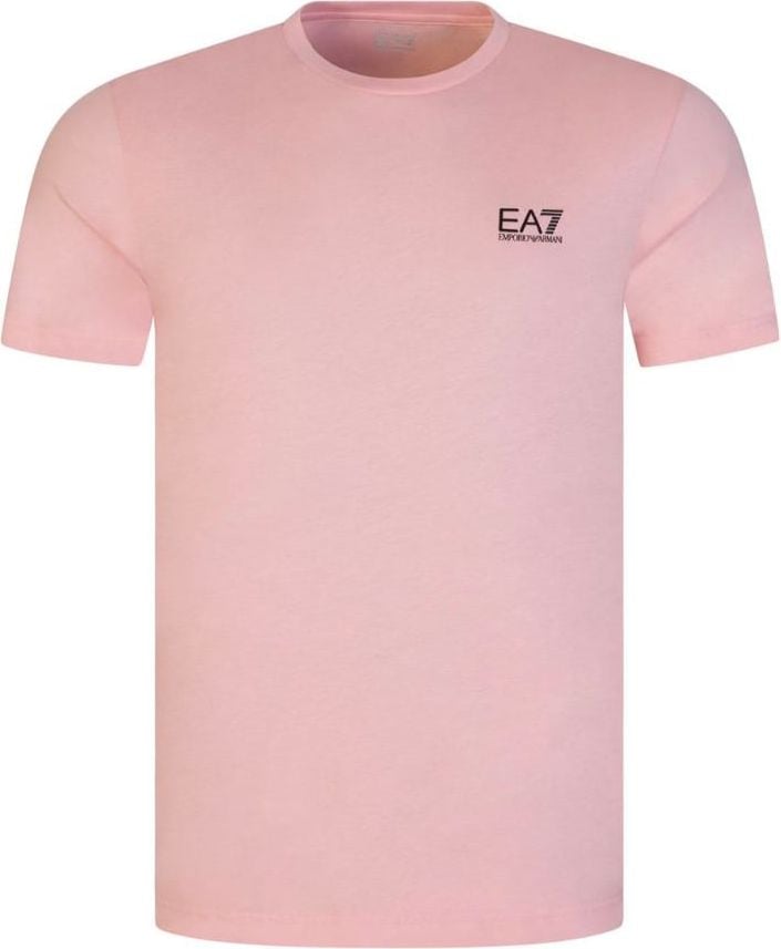 EA7 EA7 Emporio Armani Core Identity T-Shirt Pink Zwart
