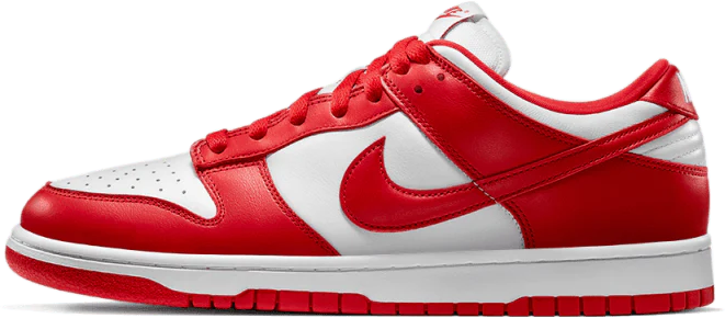 Nike Dunk Low University Red Rood