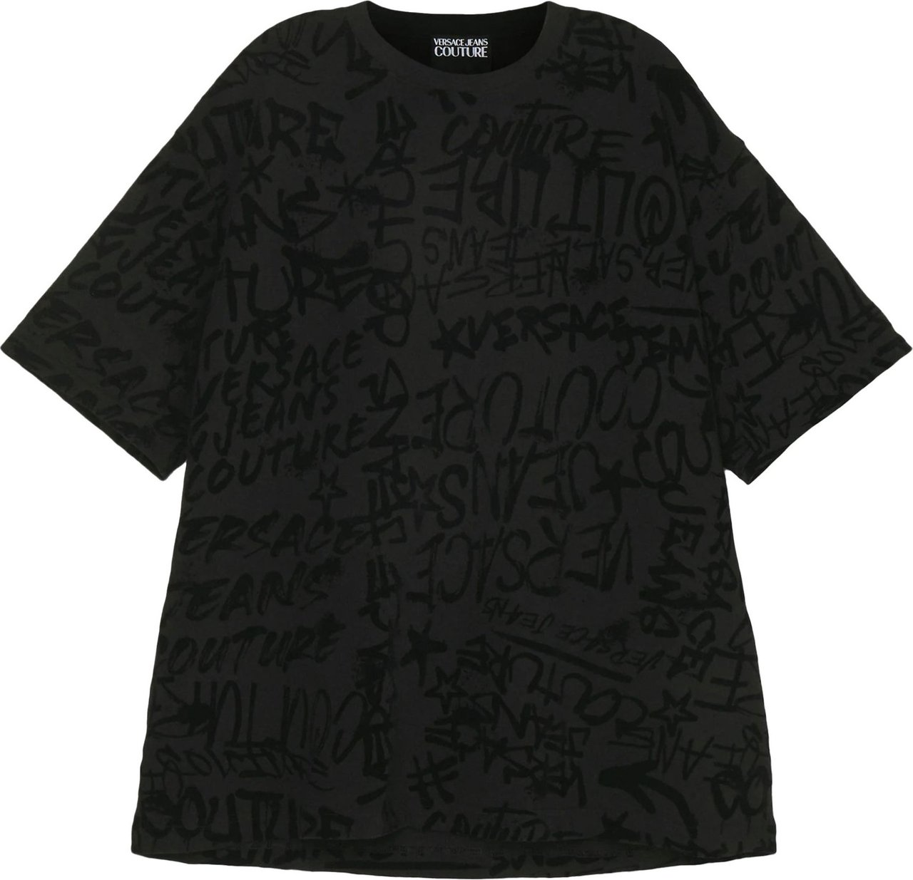 Versace Jeans Couture T-Shirt Zwart Zwart