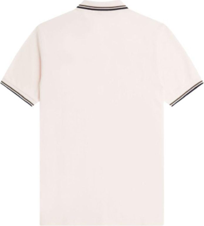 Fred Perry Fred Perry M3600 Polo Twin Tipped Silky Peach Roze