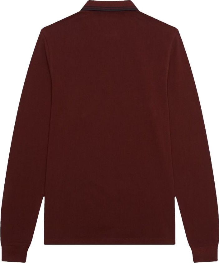Fred Perry Fred Perry Twin Tipped Shirt Oxblood Rood