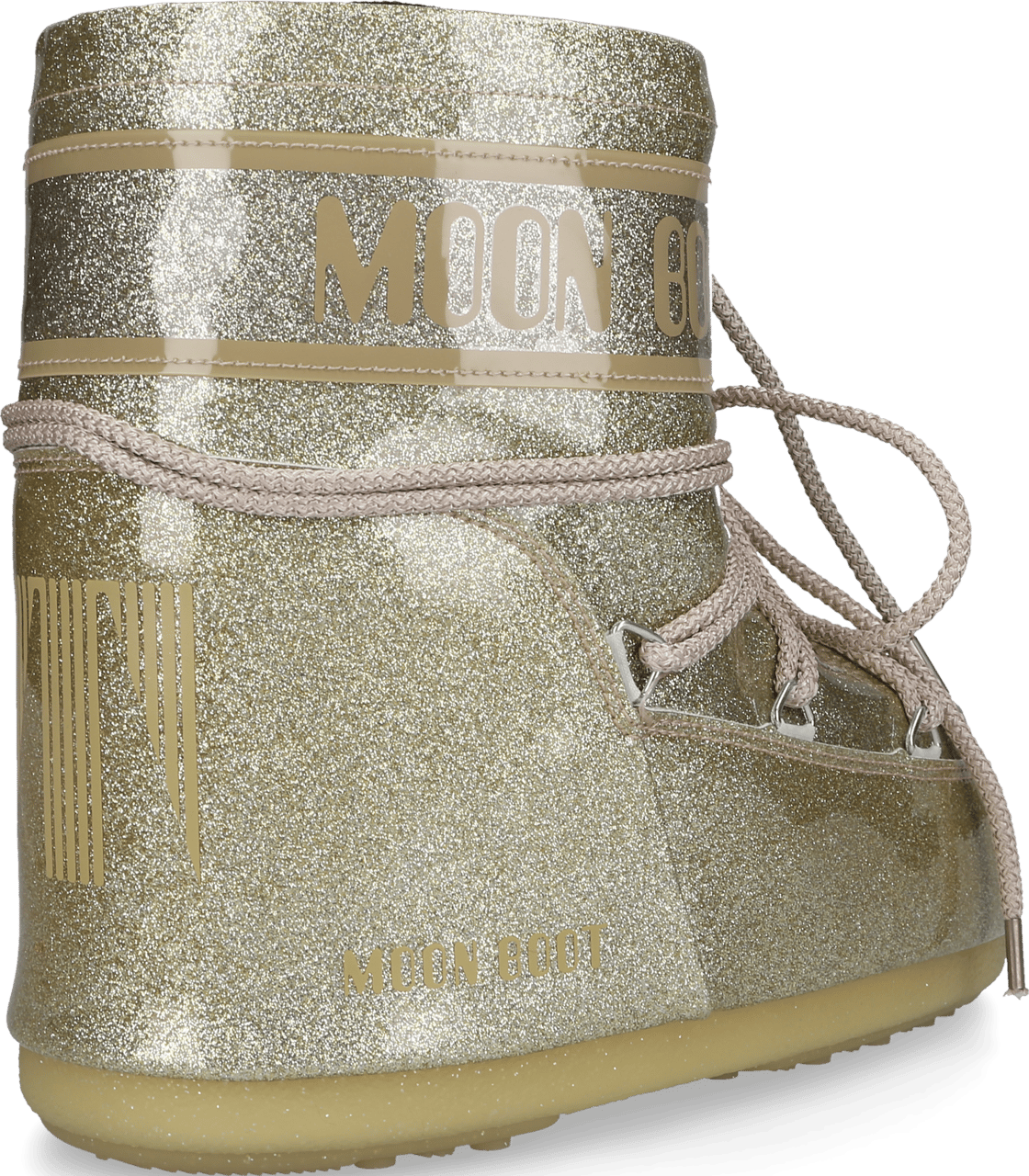 Moon Boot Snowboots Icon Low Glitter Pvc Wesley Goud