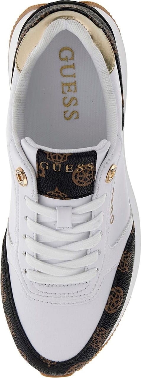 Guess Camrio Platform Sneaker Wit