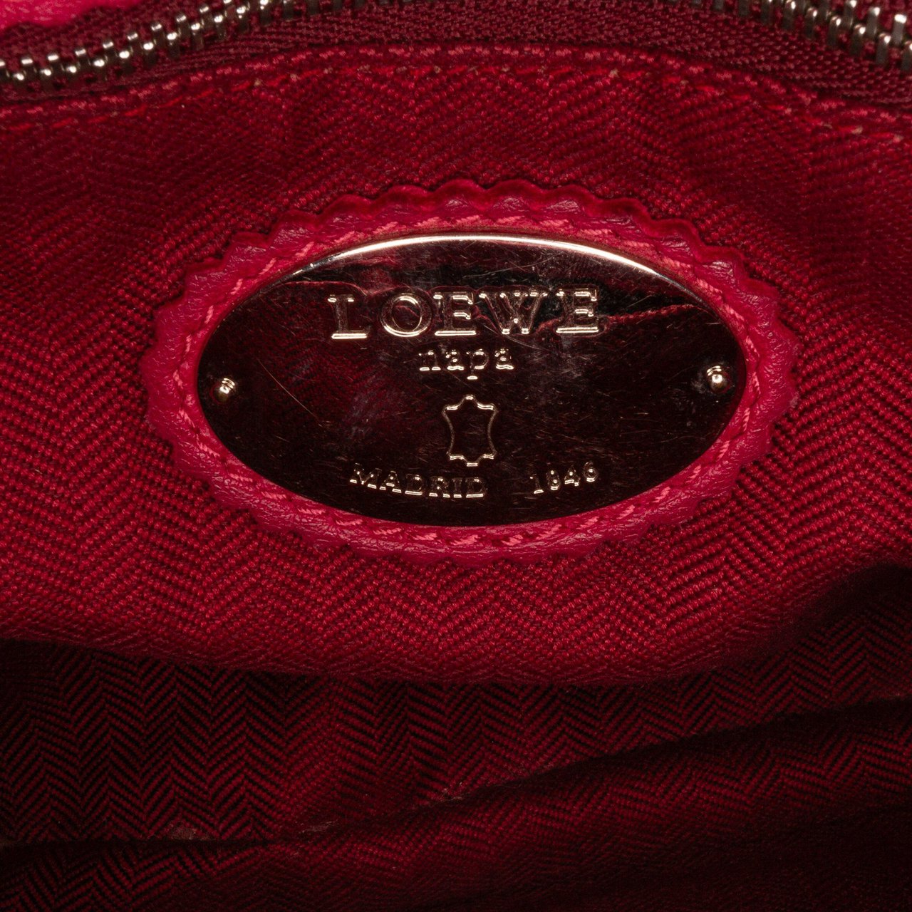 Loewe Flamenco Knot Crossbody Bag Roze