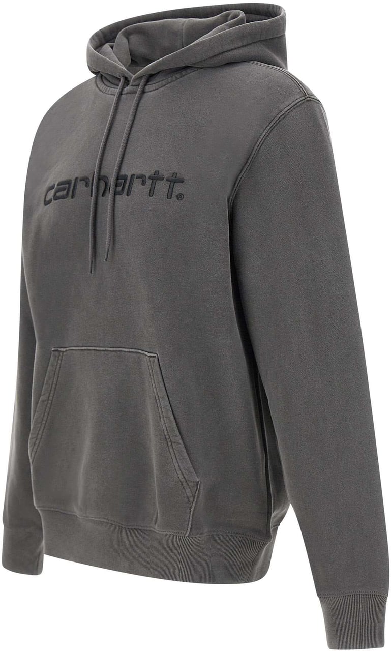 Carhartt Wip Duster Anthracite Grey Hoodie Gray Grijs