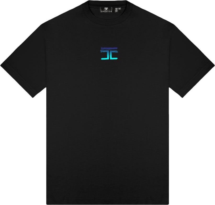 JORCUSTOM Bw-Artist Loose Fit T-Shirt Black Zwart