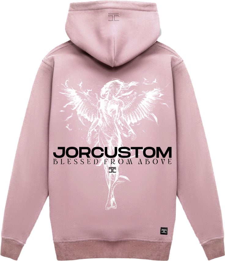 JORCUSTOM Bw-Angel Slim Fit Hoodie Lilac Divers