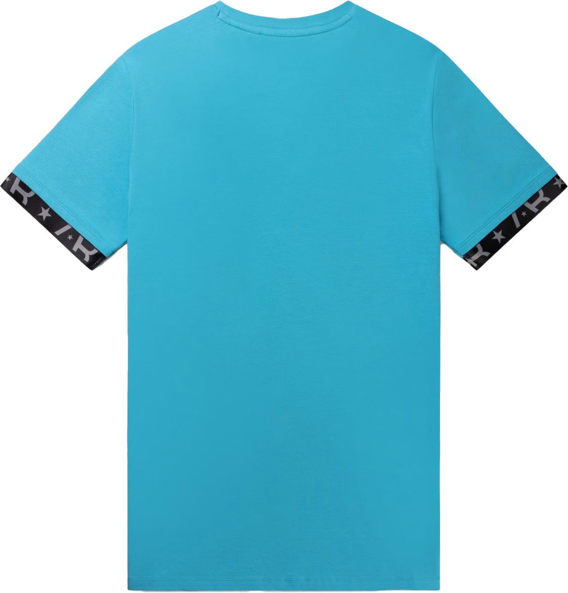 AB Lifestyle Flag Tee Cyan Blue Blauw