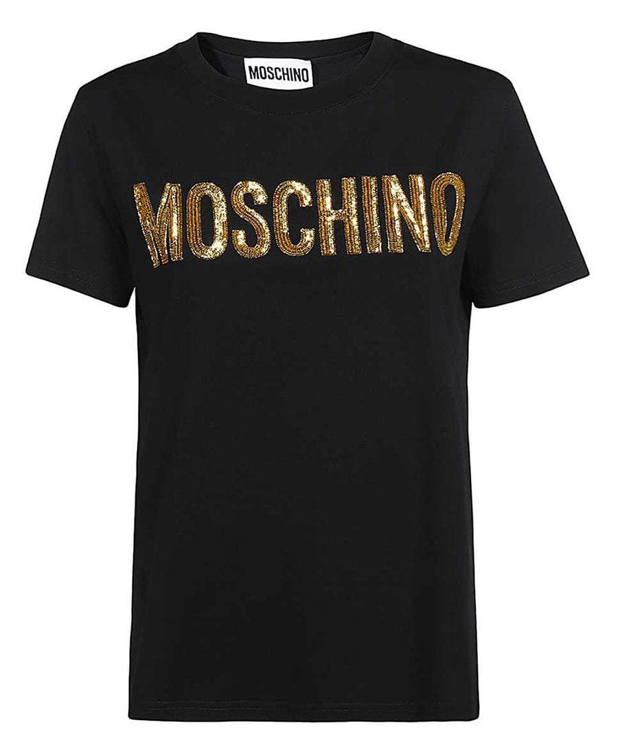 Moschino T-shirts Black Zwart