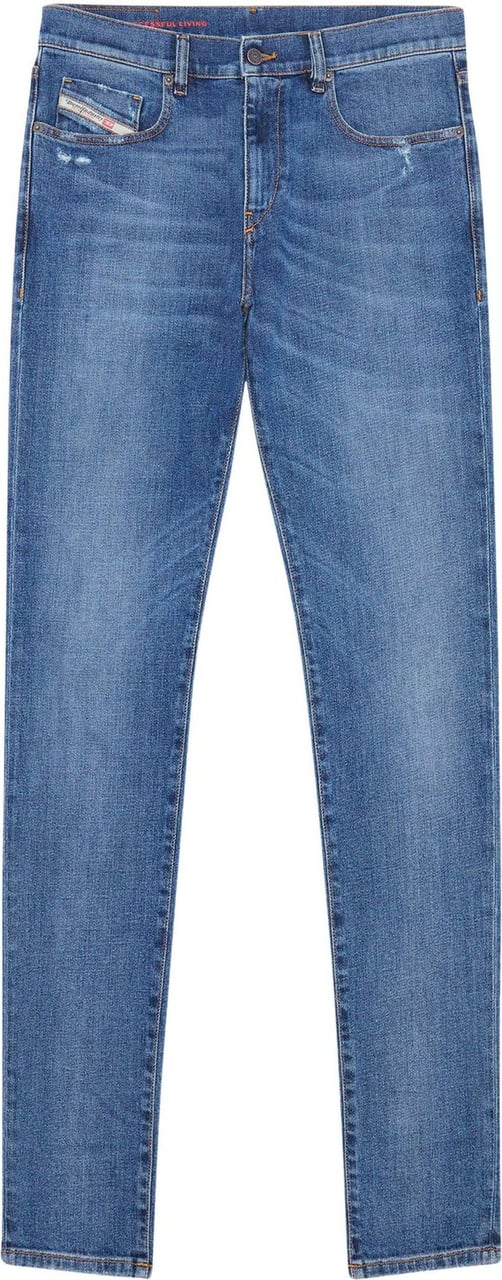 Diesel D-strukt jeans blauw Blauw