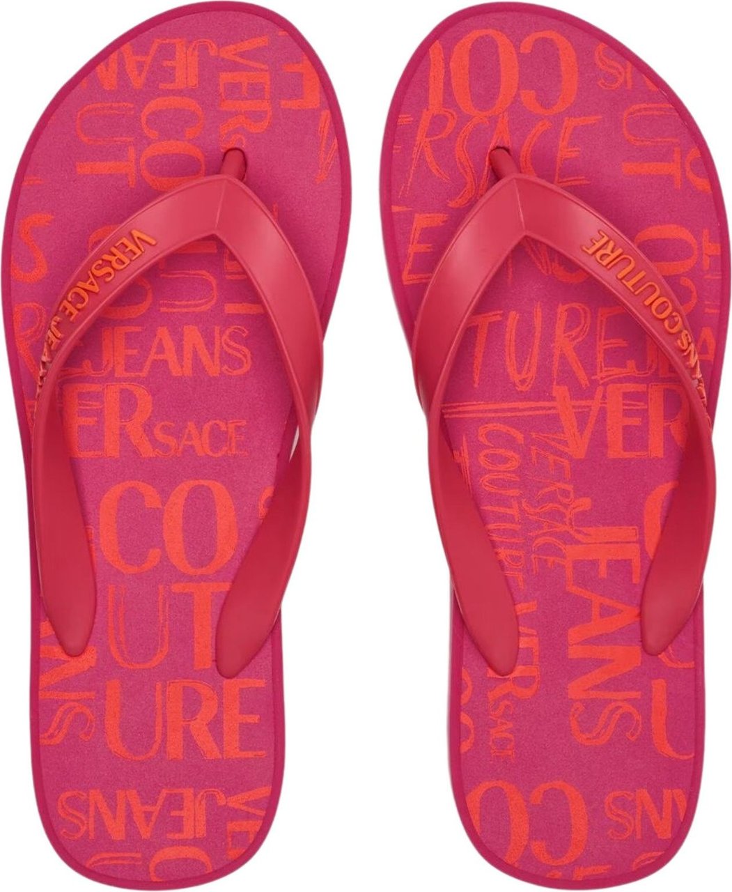 Versace Jeans Couture slippers roze Roze
