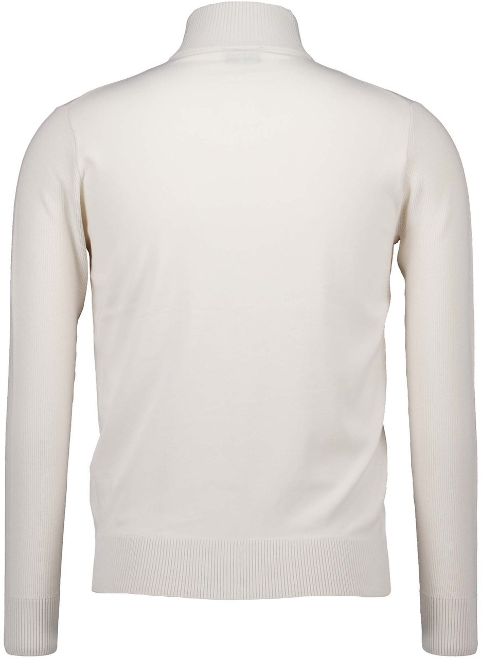 Genti Cool dry cardigan vesten ecru Wit