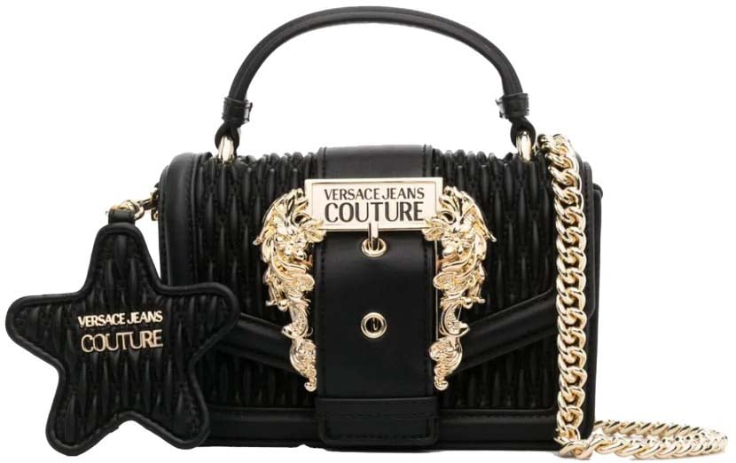 Versace Jeans Couture Versace Jeans Tas Zwart Polyester One Size crossbody tassen zwart Zwart