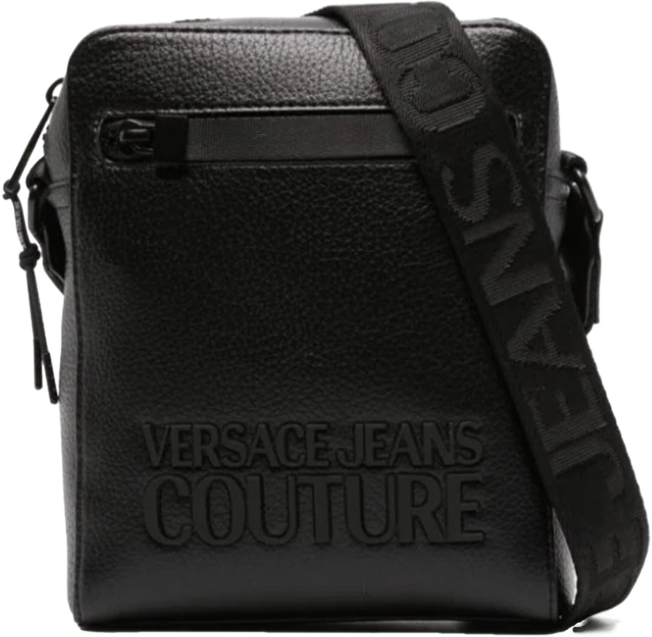 Versace Jeans Couture Versace Jeans Tas Zwart Polyurethaan One Size crossbody tassen zwart Zwart
