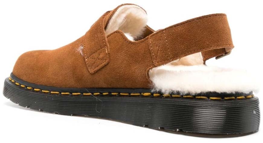 Dr. Martens Jorge Shearling Mules Bruin