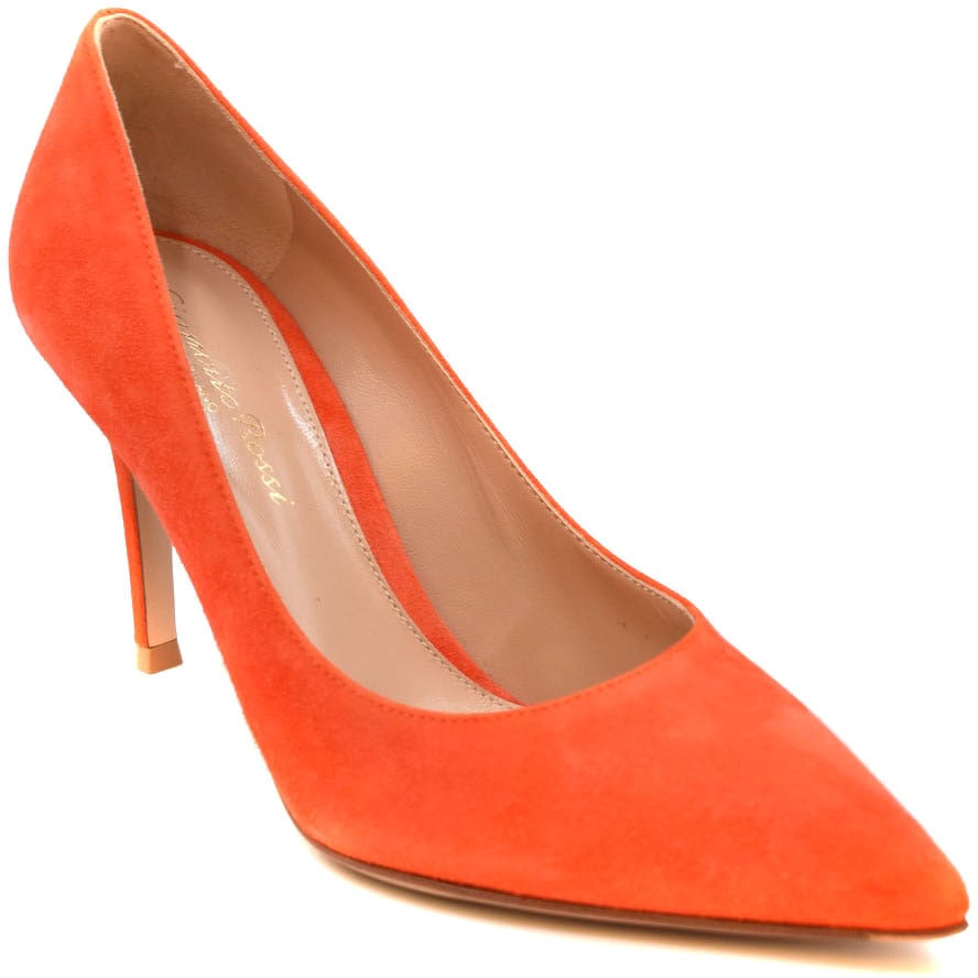 Gianvito Rossi Decollete Orange Oranje