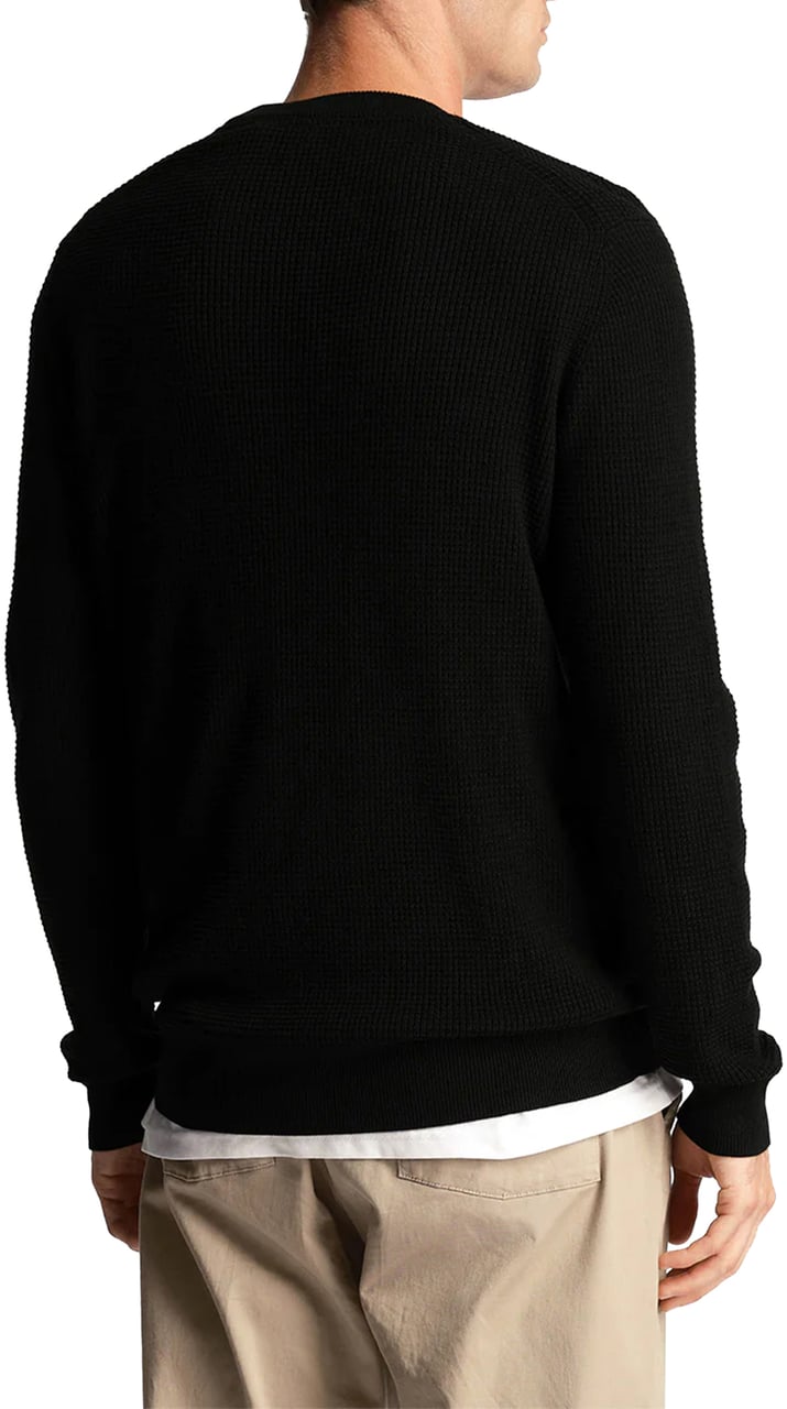Lyle & Scott Lyle&scott Truien Zwart Kn1907v Z865 Zwart