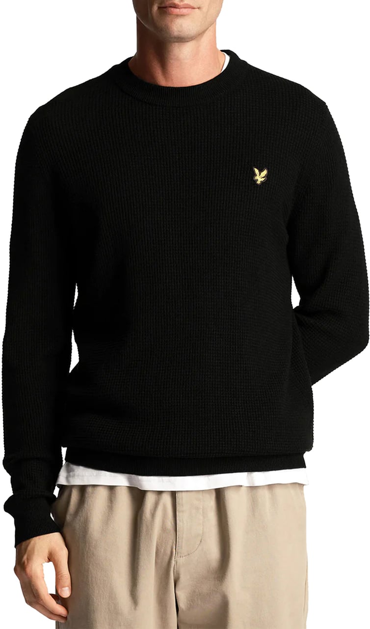 Lyle & Scott Lyle&scott Truien Zwart Kn1907v Z865 Zwart