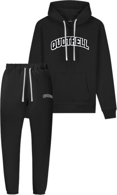 Quotrell University Set | Black/white Zwart