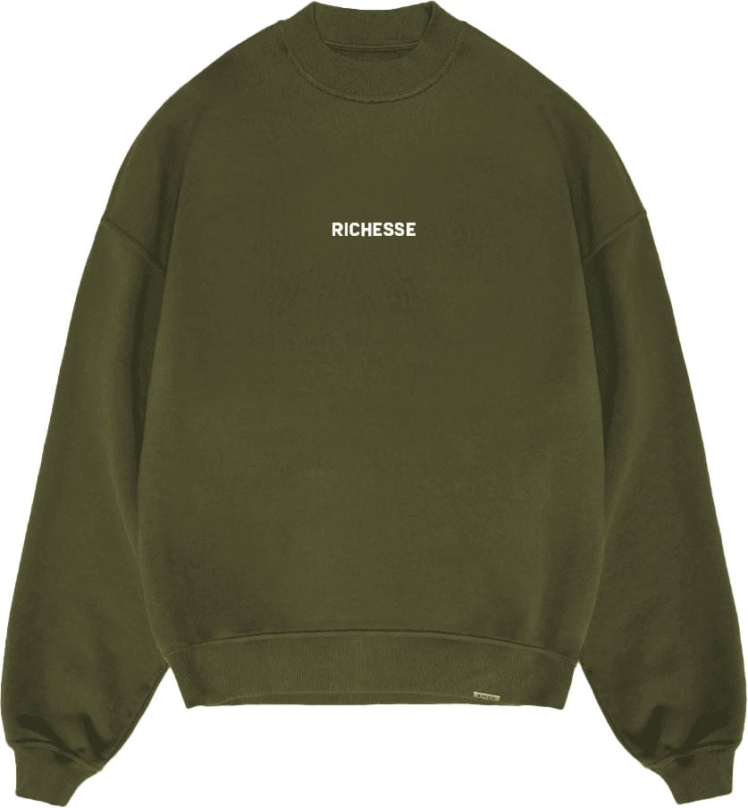 Richesse Perception Sweater Groen Groen