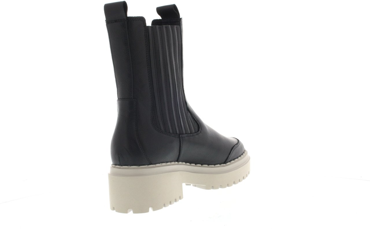 Nubikk Fae Lina | Zwarte Chelsea Boots Zwart